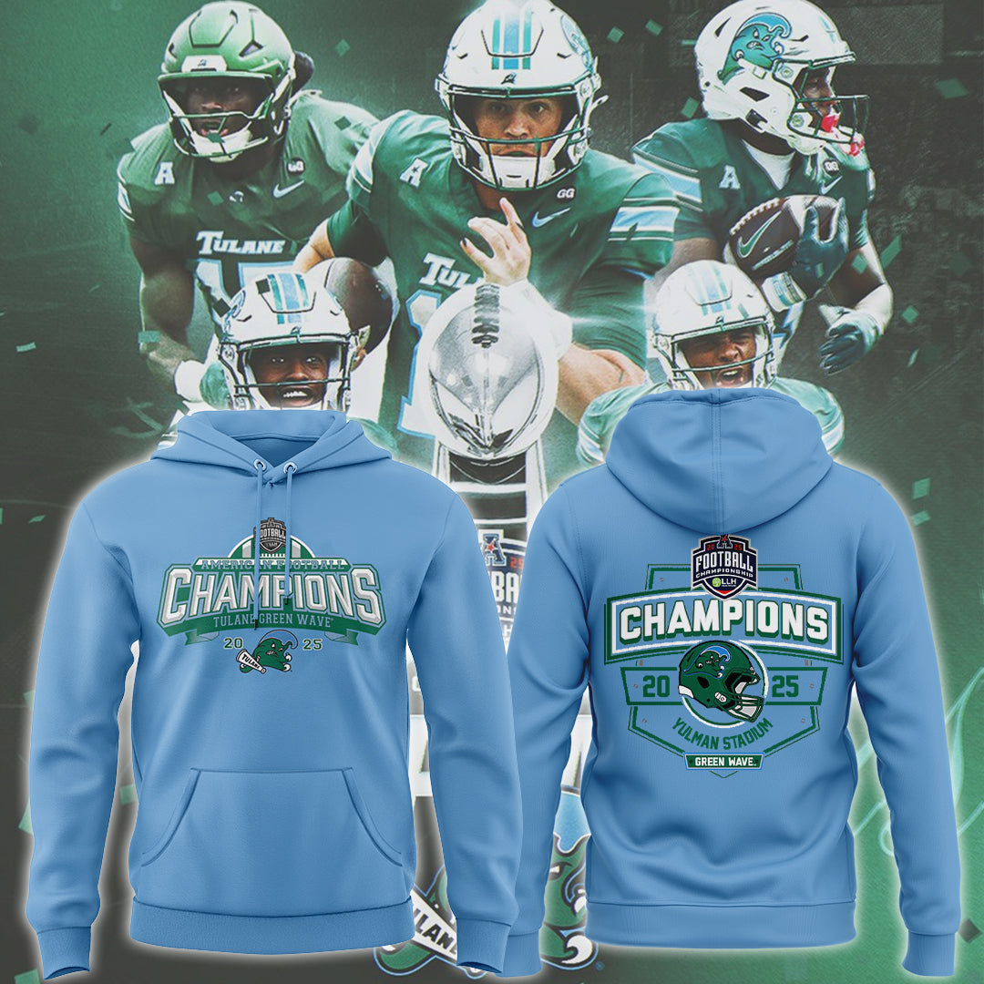 THE TULANE ARE YOUR 2025 AMERICAN FOOTBALL CHAMPIONS🌊🏆