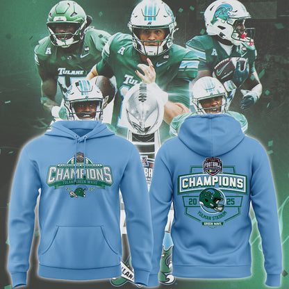THE TULANE ARE YOUR 2025 AMERICAN FOOTBALL CHAMPIONS🌊🏆