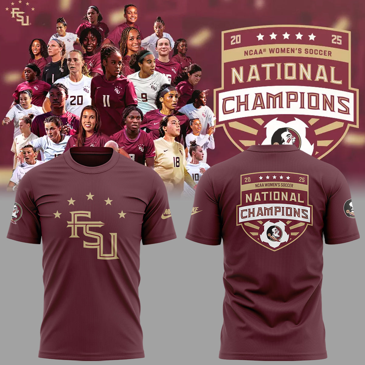 Limited Edition 2025 National Champions Shirt-ND12092510