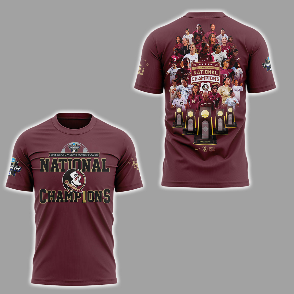 Limited Edition 2025 National Champions Shirt-ND12092526
