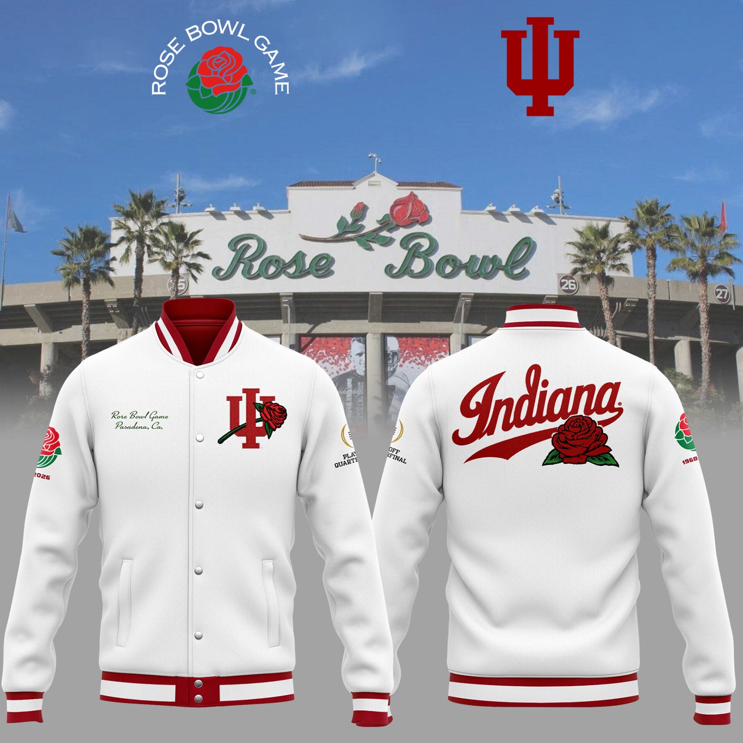 Limited Edition Rose Bowl Jacket