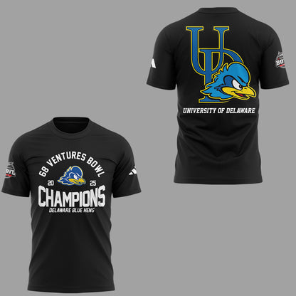 Limited Edition Delaware 68 Ventures Bowl Champions Shirt