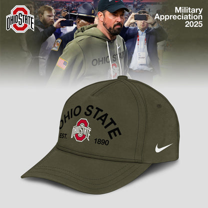 Ohio State Buckeyes 2025 Military Appreciation Limited Edition Hoodie