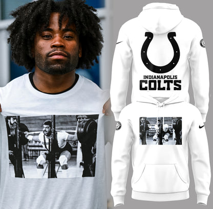 Limited Edition Indianapolis Colts "Honoring the memory of Jim Irsay" Hoodie-PA052925001