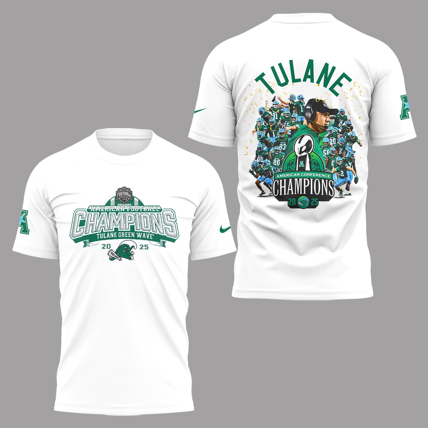 THE TULANE ARE YOUR 2025 AMERICAN FOOTBALL CHAMPIONS🌊🏆