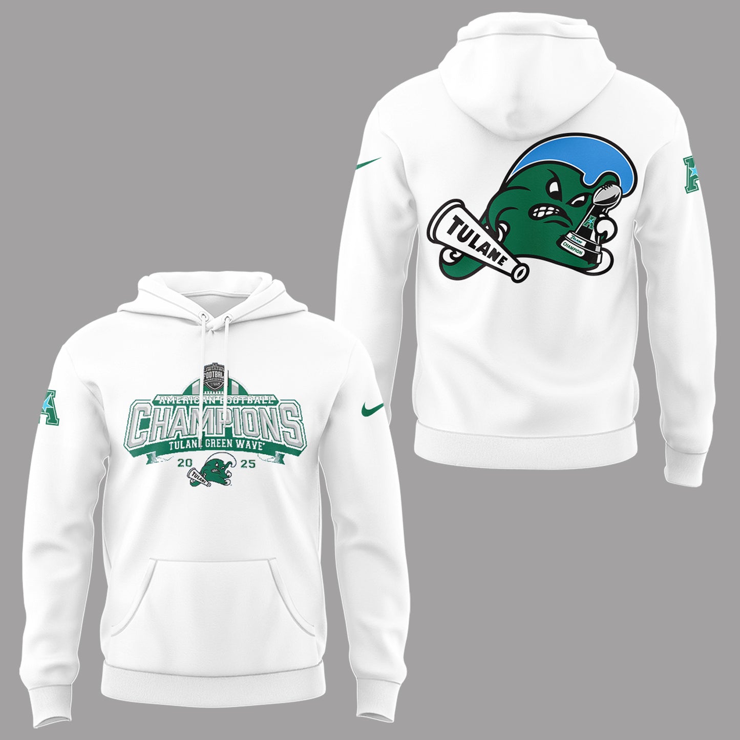 THE TULANE ARE YOUR 2025 AMERICAN FOOTBALL CHAMPIONS🌊🏆