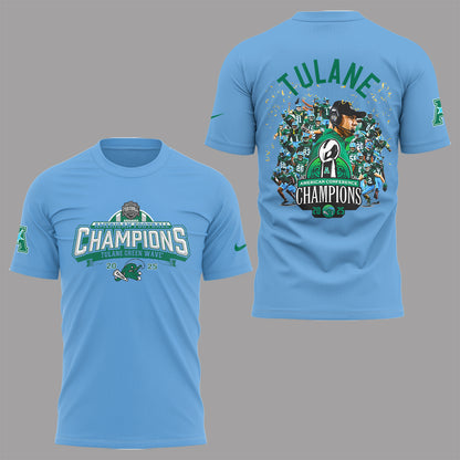 THE TULANE ARE YOUR 2025 AMERICAN FOOTBALL CHAMPIONS🌊🏆