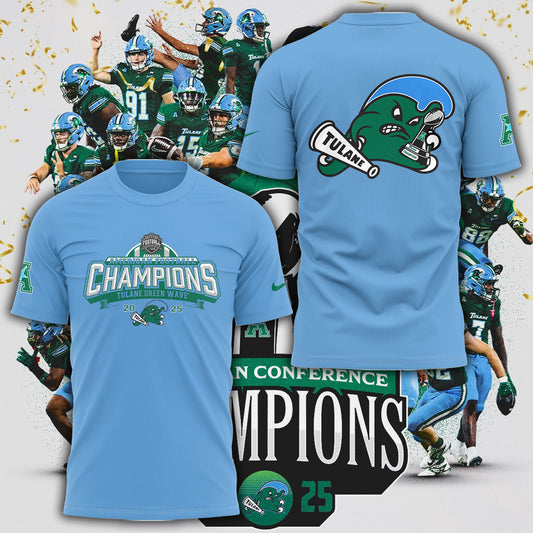 THE TULANE ARE YOUR 2025 AMERICAN FOOTBALL CHAMPIONS🌊🏆