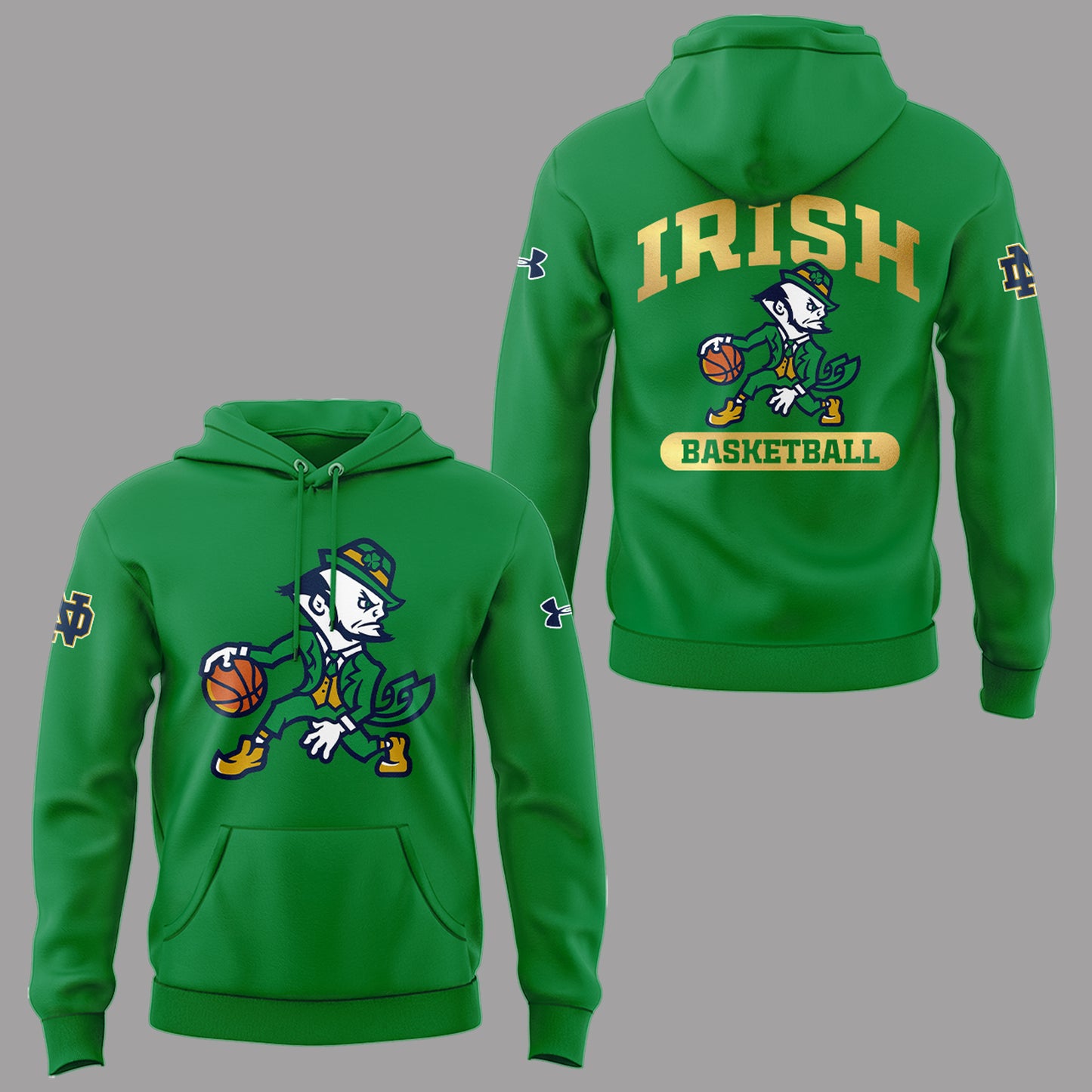 Limited Edition ND Basketball New Logo Hoodie