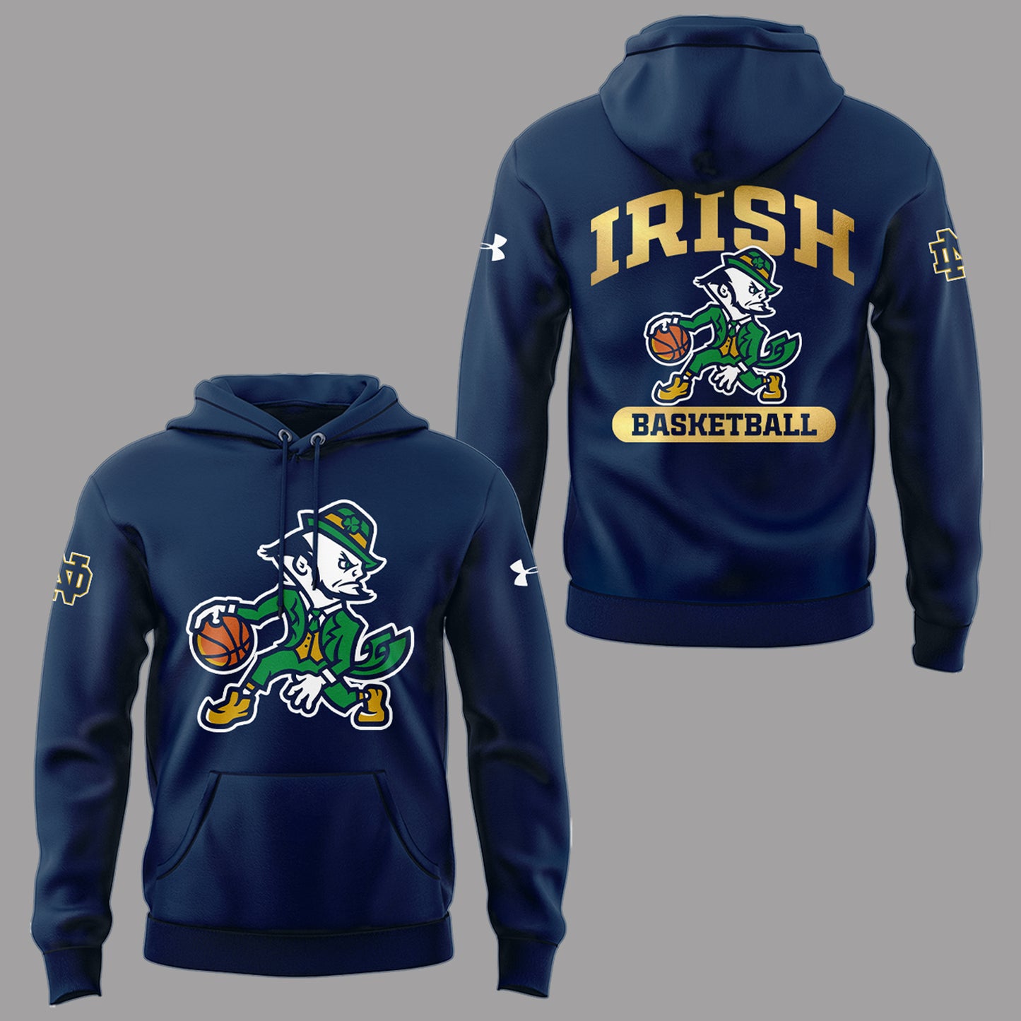Limited Edition ND Basketball New Logo Hoodie