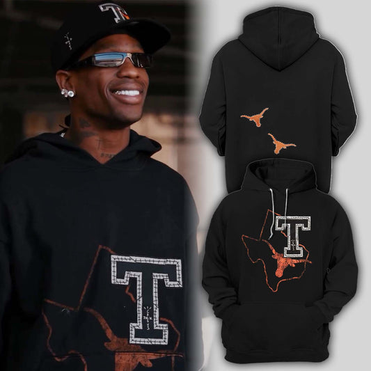 Limited Edition Tx Longhorns x Travisscott Hoodie 2024