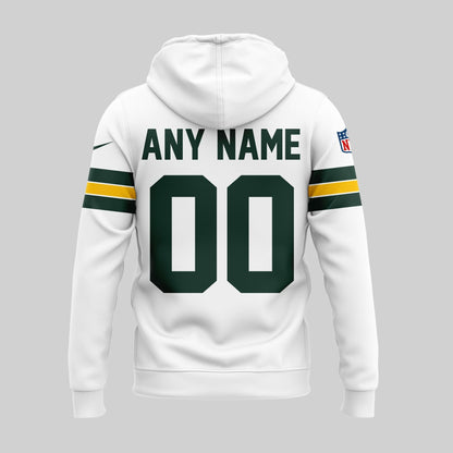 Green Bay Packers Custom Name and Number Hoodie