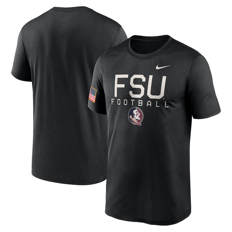 Limited FSU Football Black TShirt-PU1128241060