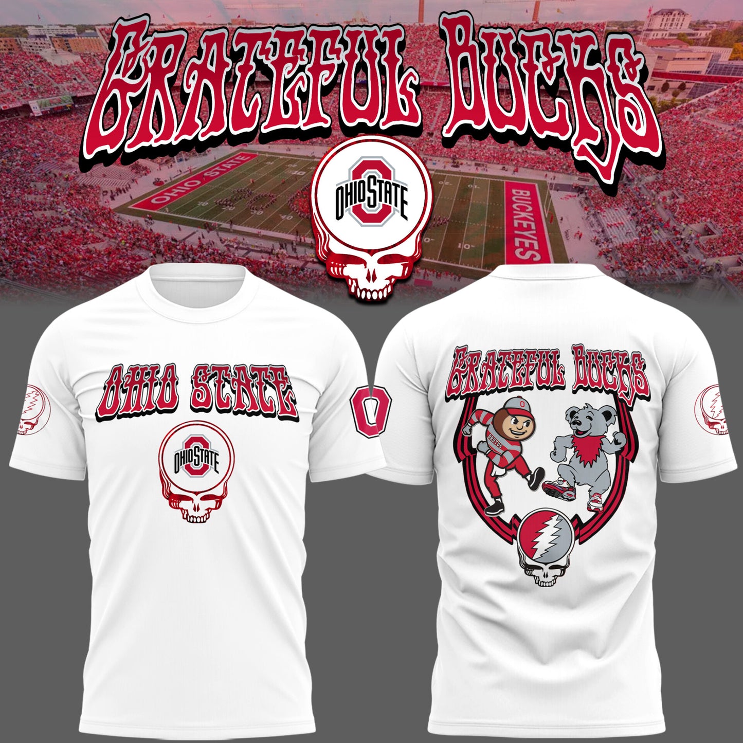 Limited Edition “Grateful Bucks” 2025 TShirt