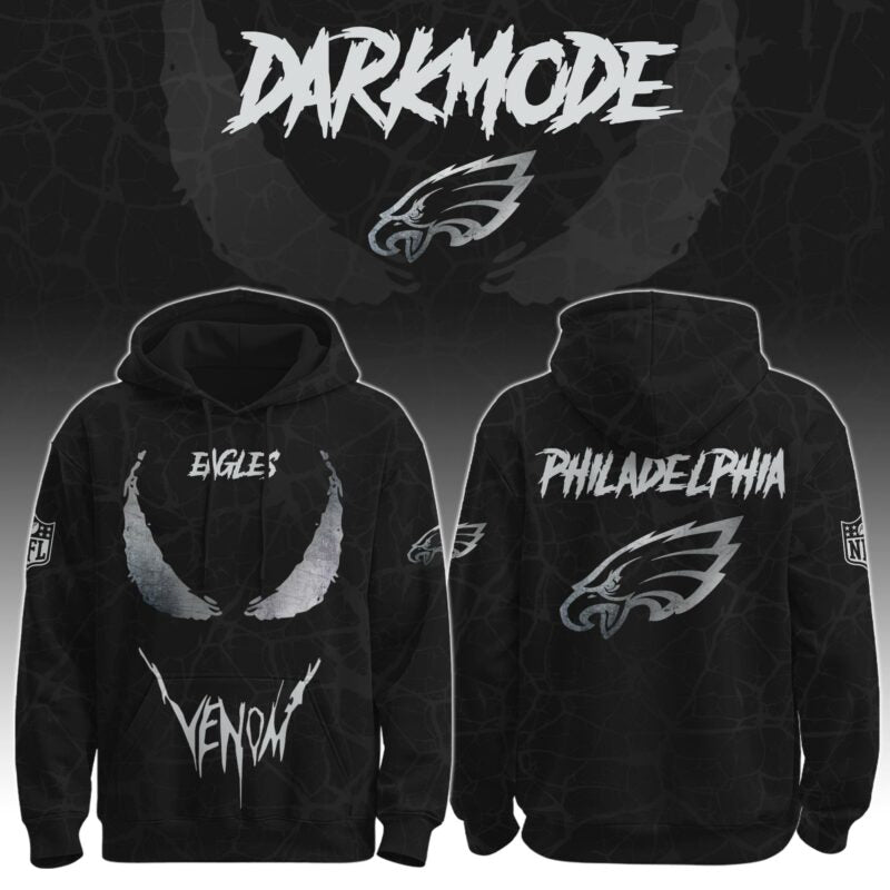 Eagles x Venom Darkness Hoodie