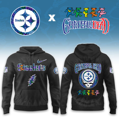 __Pittsburgh Steelers Grateful Dead Limited Hoodie