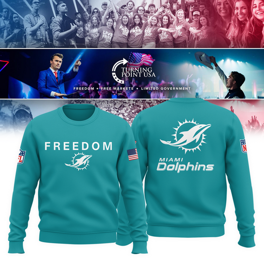 Limited edition Miami Dolphins x TPUSA