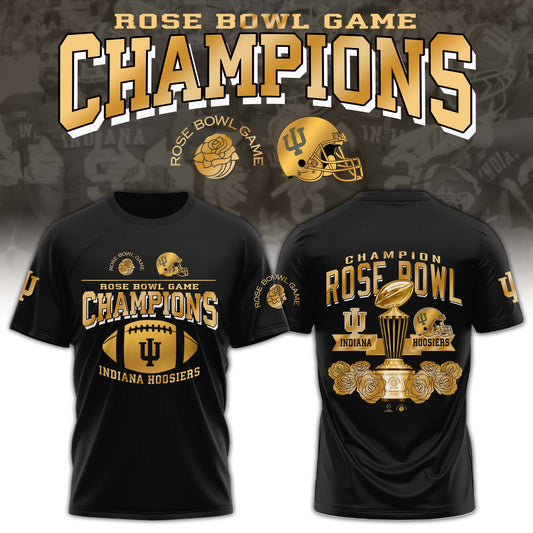 IU Hoosiers Football Rose Bowl Champions Special Tshirt Limited Edition