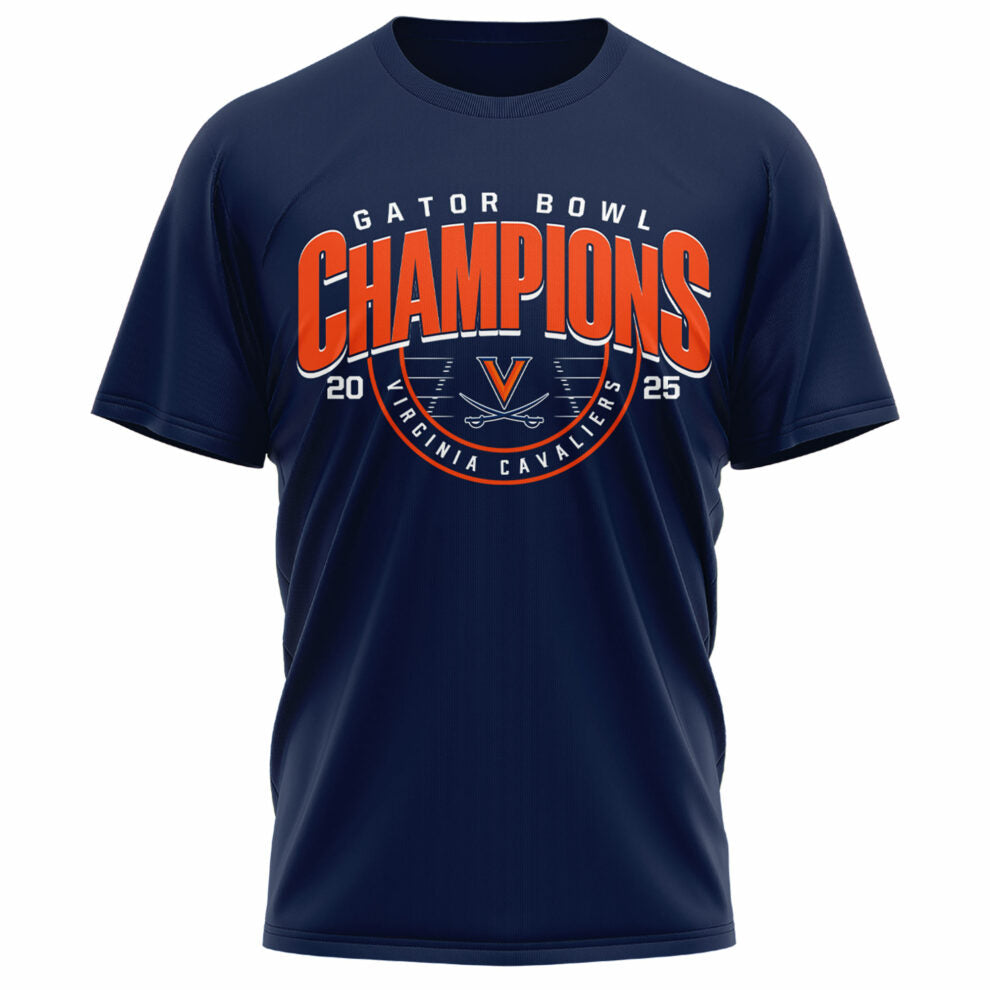 Virginia Cavaliers – Gator Bowl Champions T-shirt