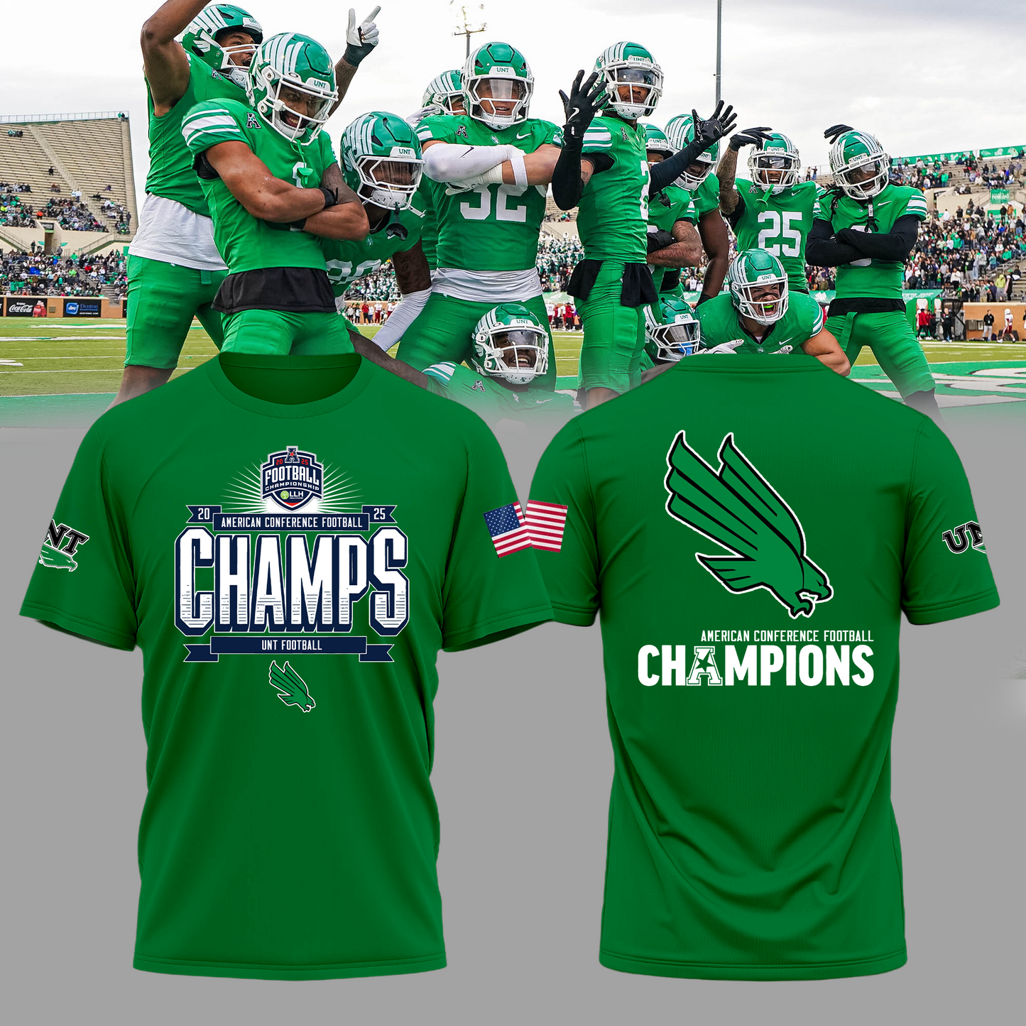UNT Football Football - We are Champions