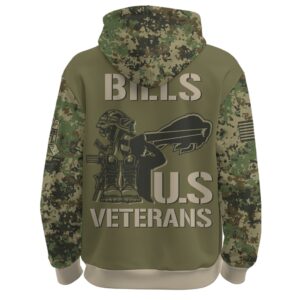Buffalo Bills - Veteran Day 2025 Hoodie Limited Edions
