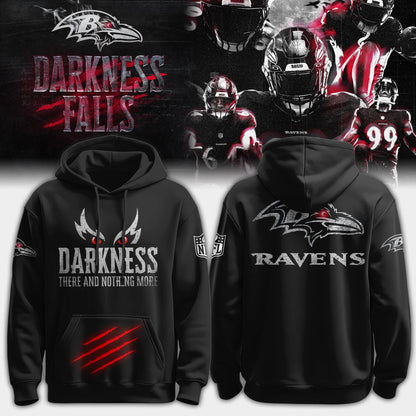 Ravens All-Black Darkness Hoodie