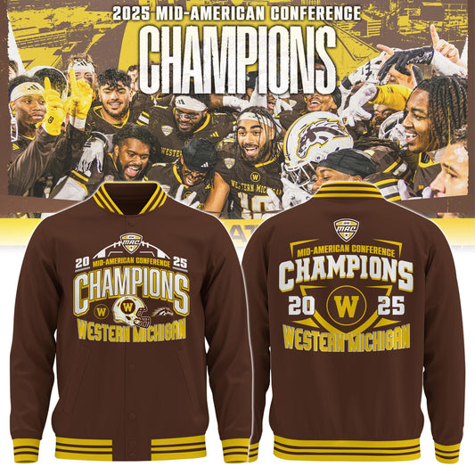 WMU 2025 Mid-American Conference Football Champions Bomber Limited Edition