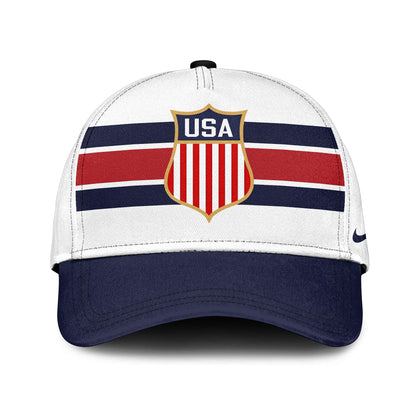 .Unisex USA Olympic 2026 Navy Hockey Jersey