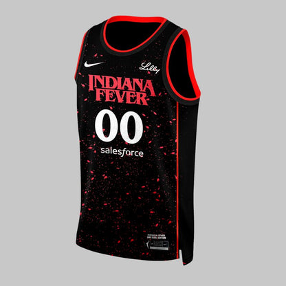 Indiana Fever x Stranger Things Rebel Swingman Custom 2025 Basketball Jersey