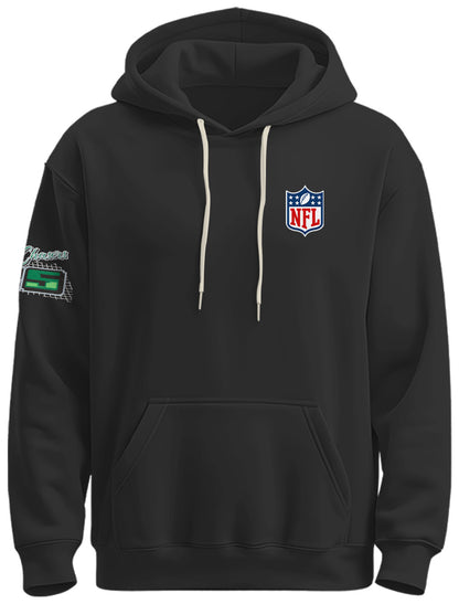 .PHI x Chase the Dream Black Lightning Hoodie