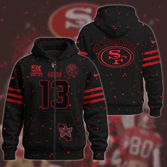 San Francisco 49ers Unisex Apparel - Personalized With Your Number