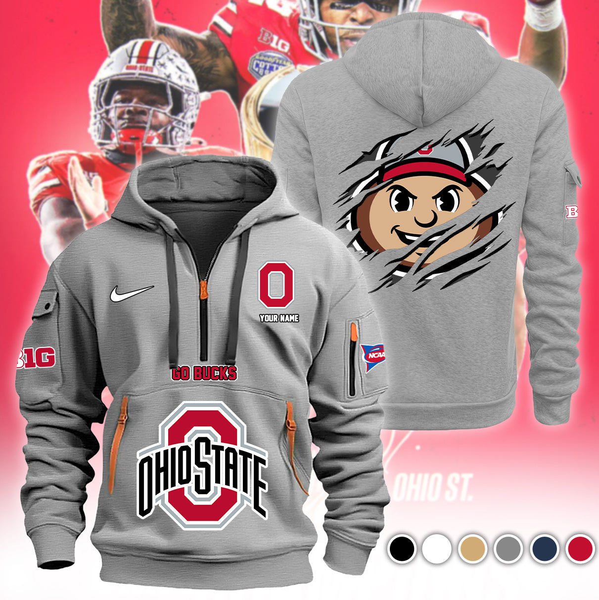 Heavy Hoodie Ohio State