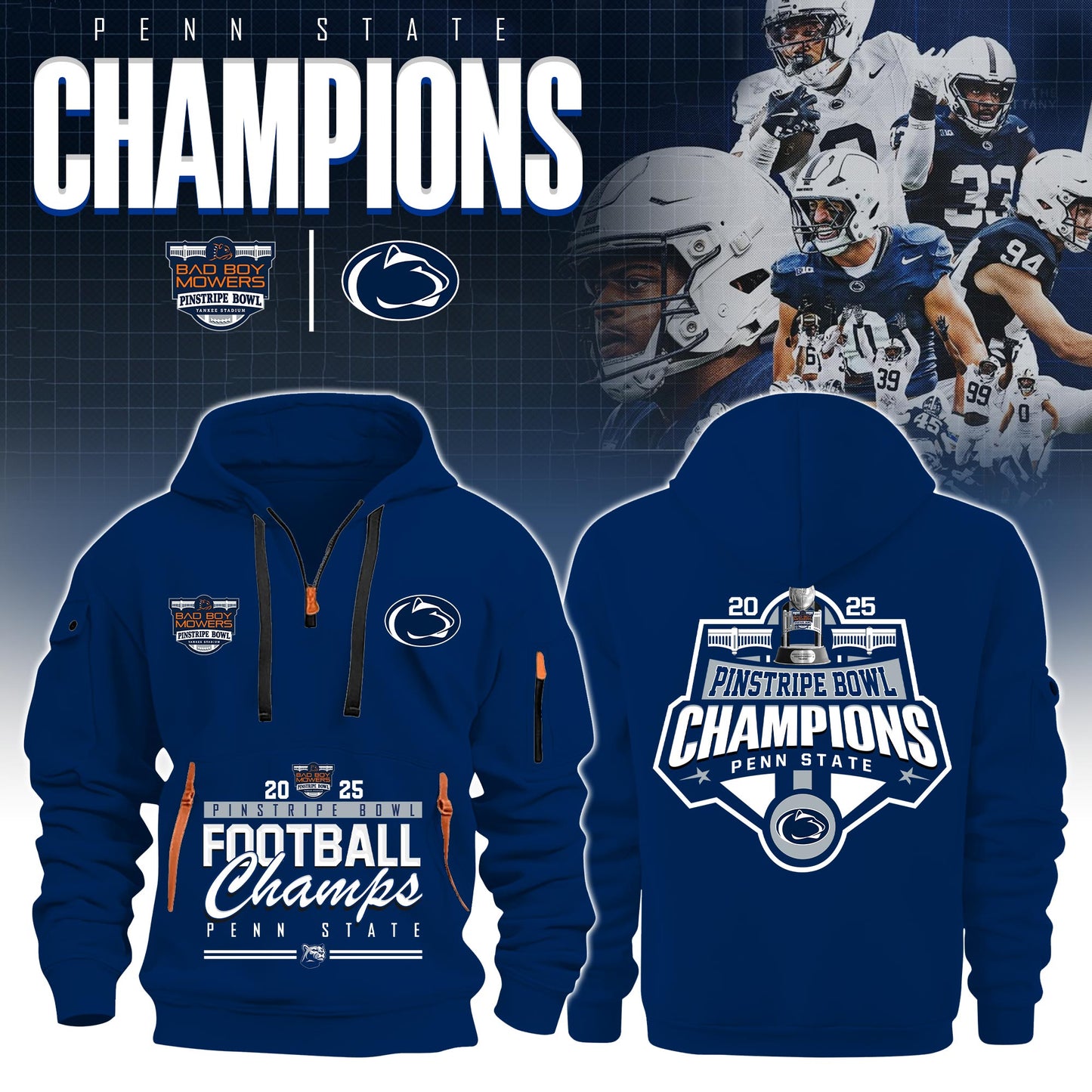 Penn State – Pinstripe Bowl Champions 2025