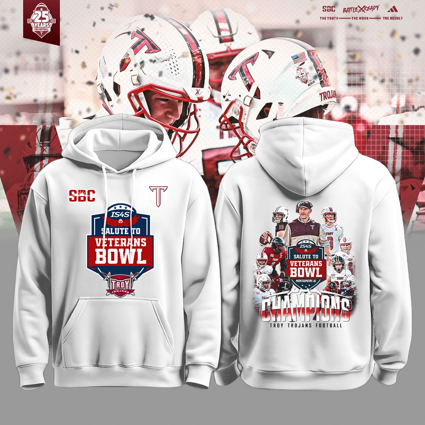 Troy Trojans - The Champ Veterans Bowl 2025