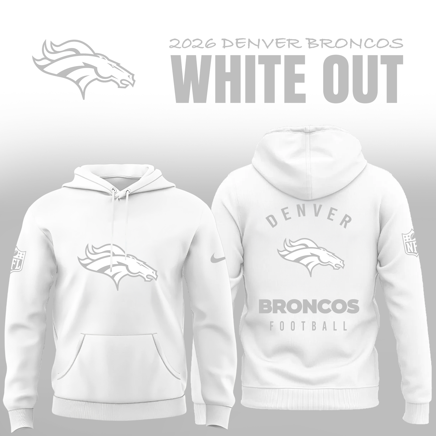 Denver Broncos 2026 White Out Limited Edition