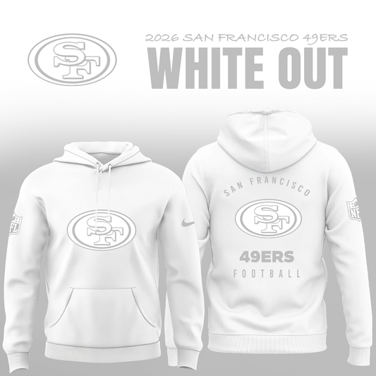 San Francisco 49ERS "2026 White Out" Limited Editions