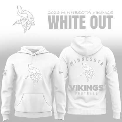 Minnesota Vikings "2026 White Out" Limited Editions