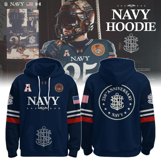 Navy Midshipmen x 250th Anniversary Collection Hoodie Limited Edition