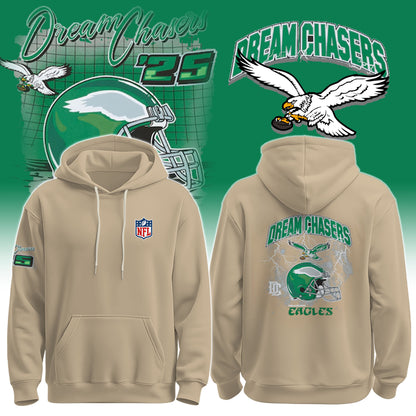 .PHI x Chase the Dream Khaki Lightning Hoodie