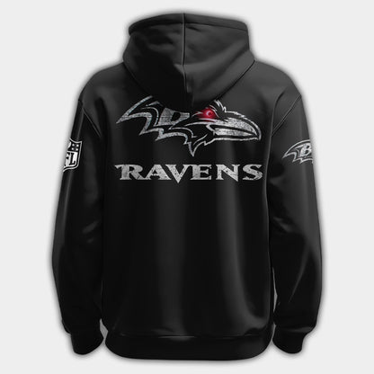 Ravens All-Black Darkness Hoodie