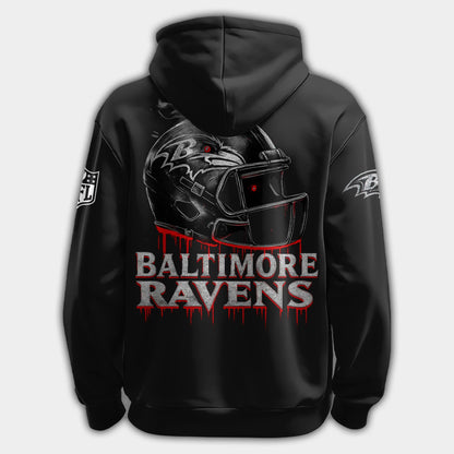 Ravens All-Black Darkness Hoodie
