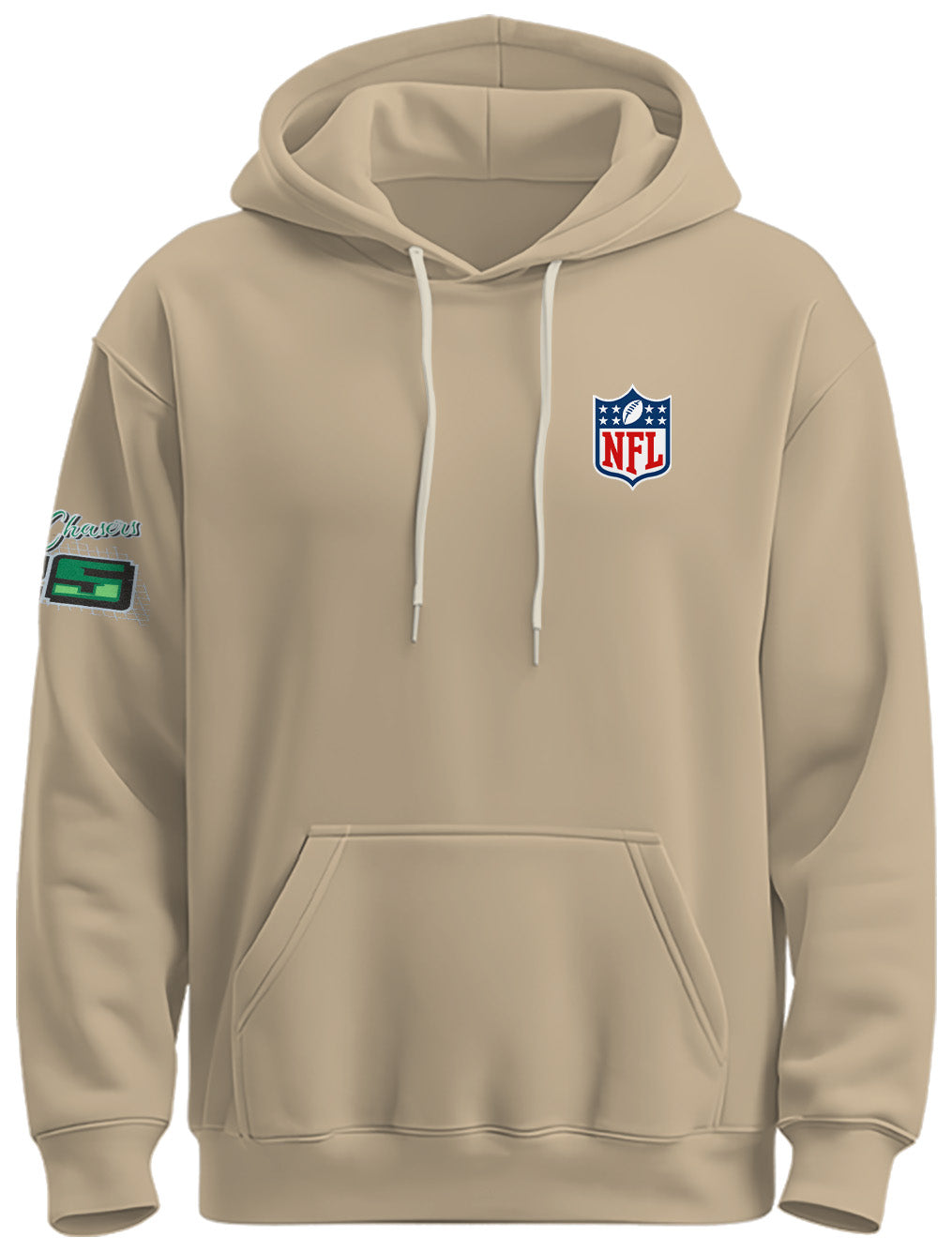 .PHI x Chase the Dream Khaki Lightning Hoodie