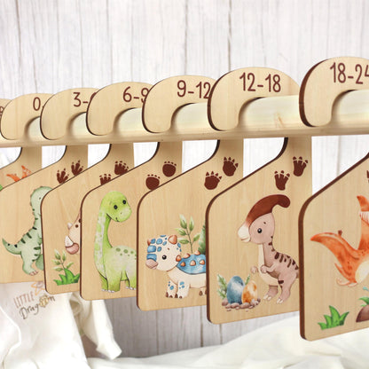 Dinosaur Baby Clothes Dividers, Baby Closet Dividers, Baby Clothes Organisation, Infant Clothes Hangers, Baby Boy Shower Gift