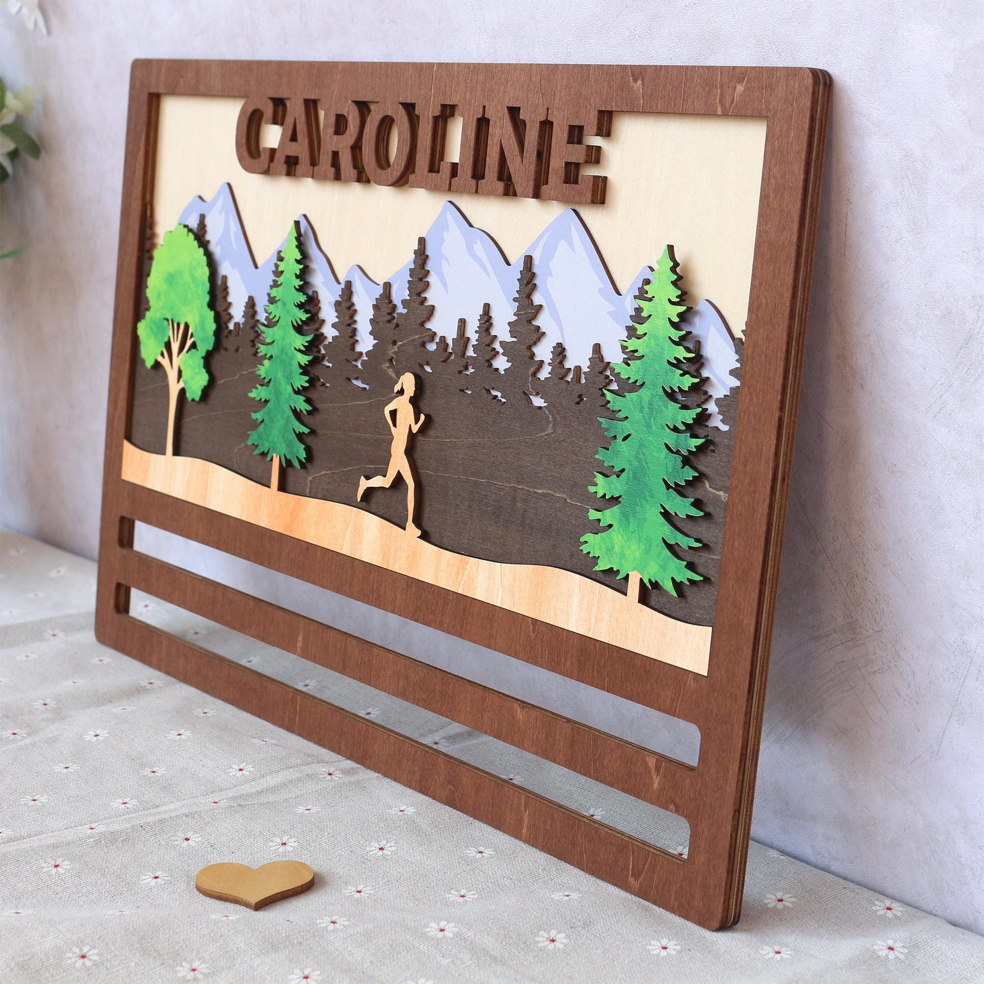 Medal Display Running Marathon, Custom Medal Holder, Gifts for Runners, Medal Hanger, Race Medal Holder, Gift for him, Birthday Gift