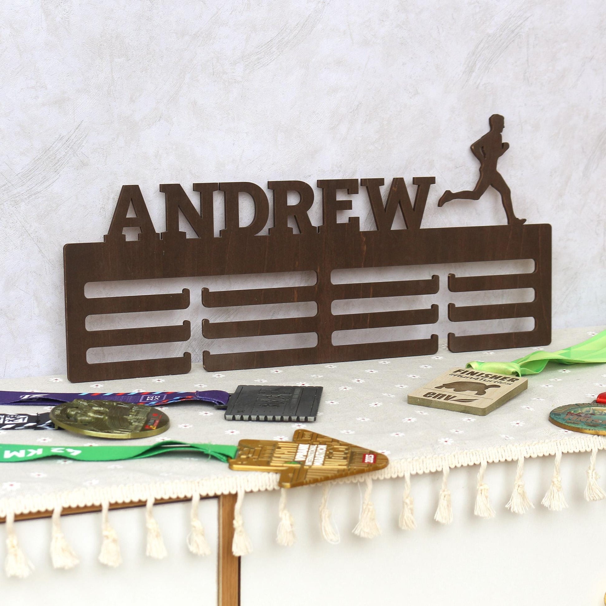 Personalised Medal Display Hanger, Gymanstics Medal Holder, Medal Display, Bedroom Sign, Bedroom Wall Art, Gymnast Sign, Birthday Gift