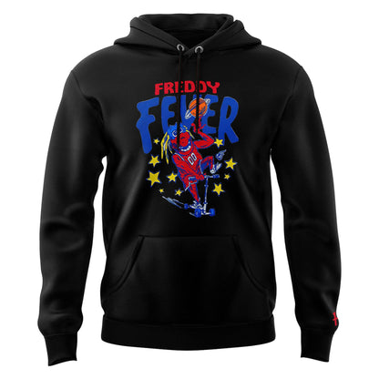Exclusive Freddy Fever Logo Limited Edition Black Hoodie