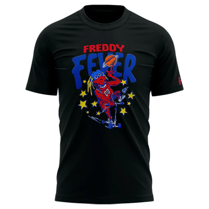 Exclusive Freddy Fever Logo Limited Edition Black Tshirt