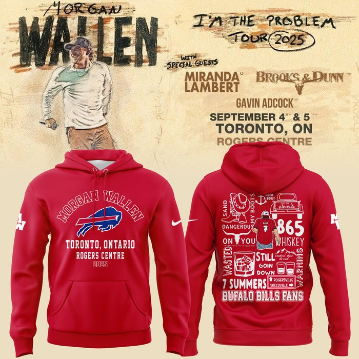 Exclusive Morgan Wallen x Buffalo Bills Hoodie 2025 For Fans!