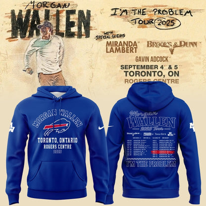 Exclusive Morgan Wallen x Buffalo Bills Hoodie 2025 For Fans!