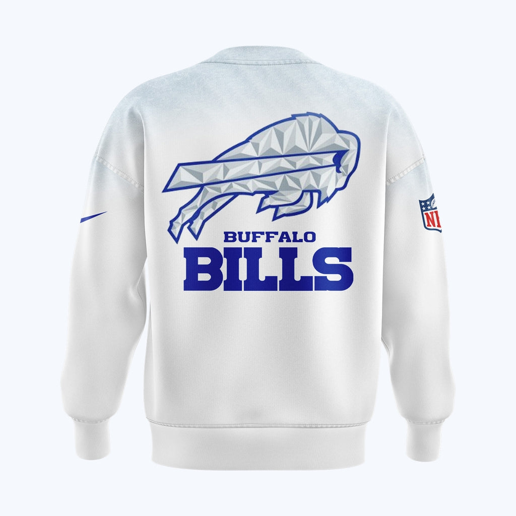 Buffalo Bills Rivalries 2025 Sweashirt-White